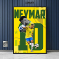 Neymar Jr wall art