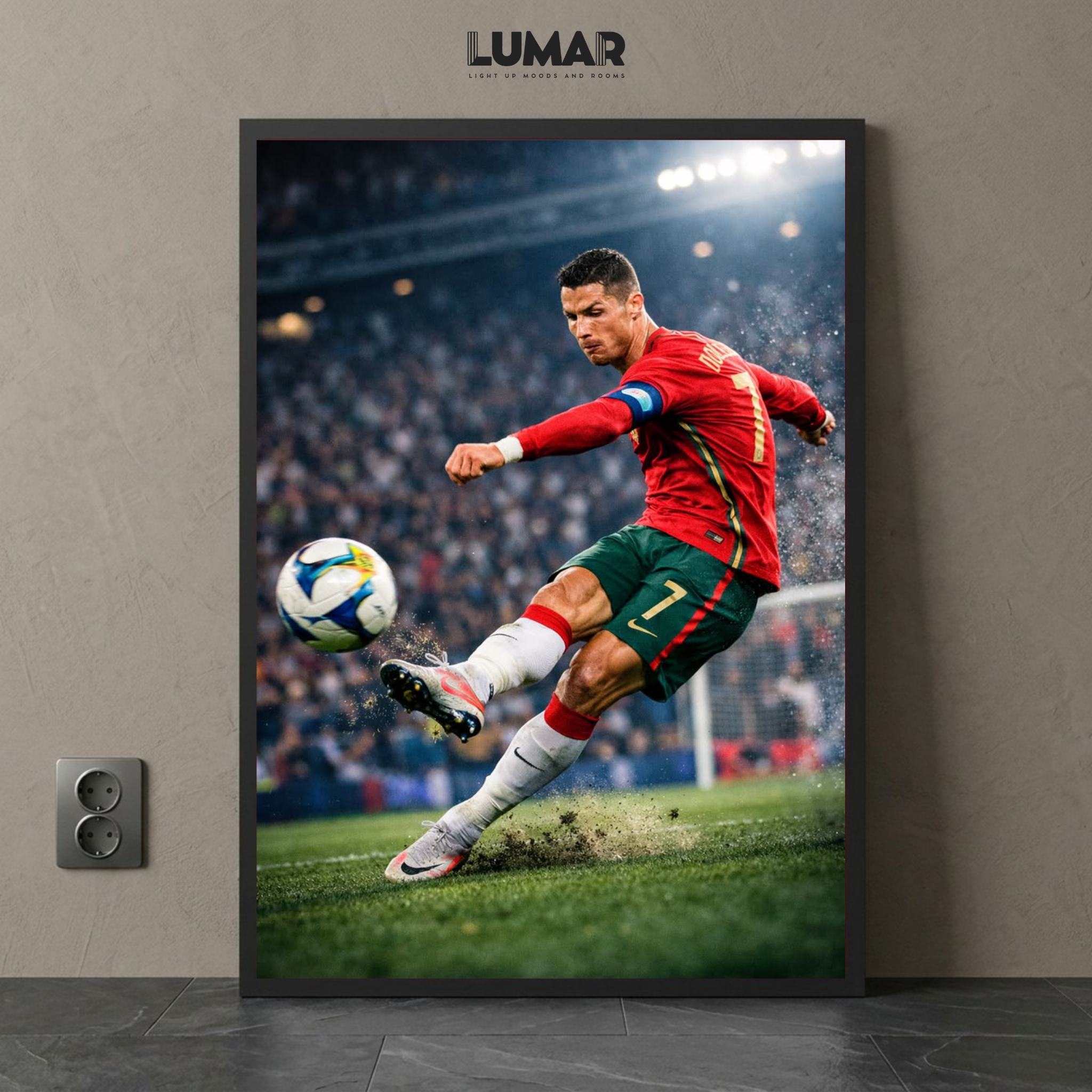 Cristiano Ronaldo wall art