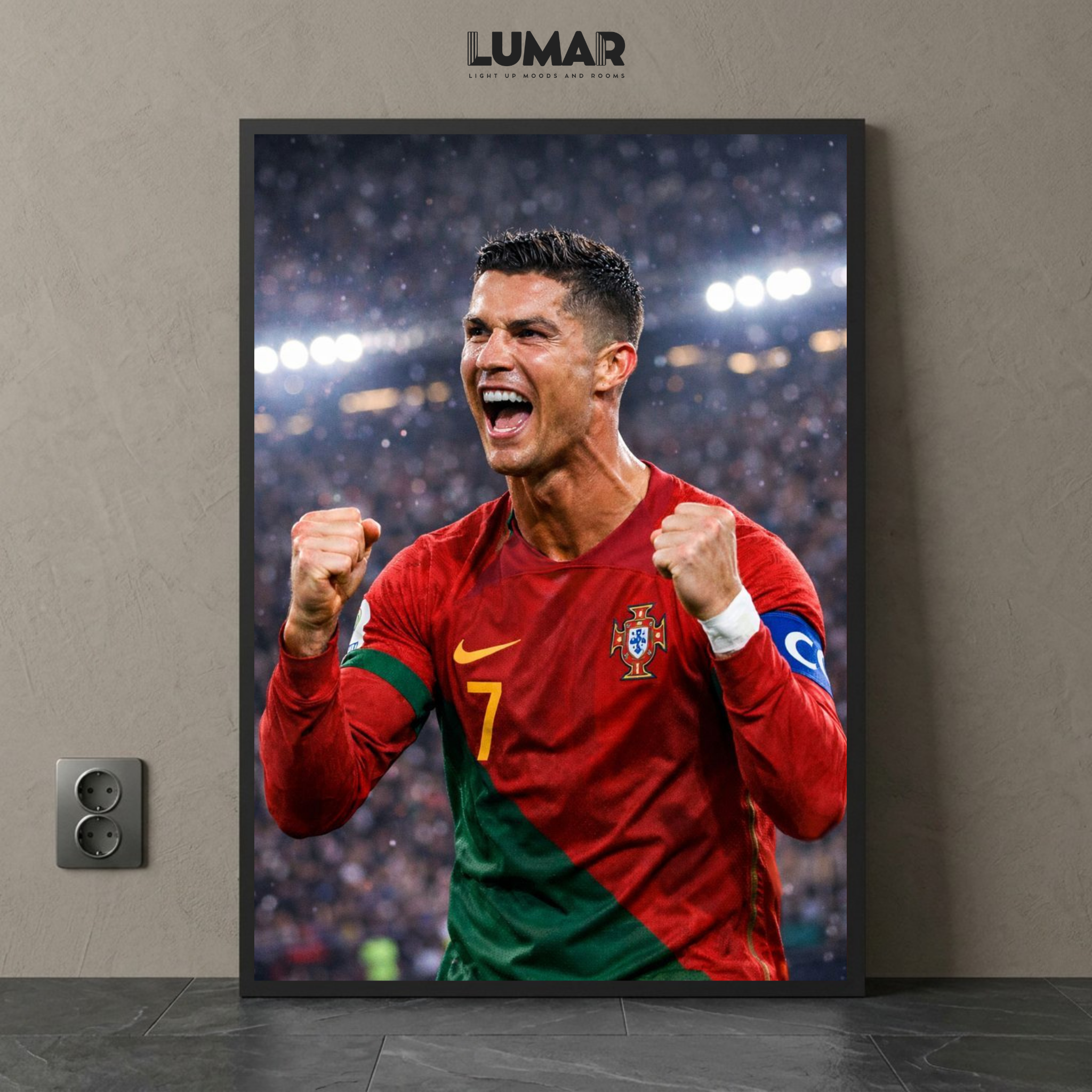 Cristiano Ronaldo wall art