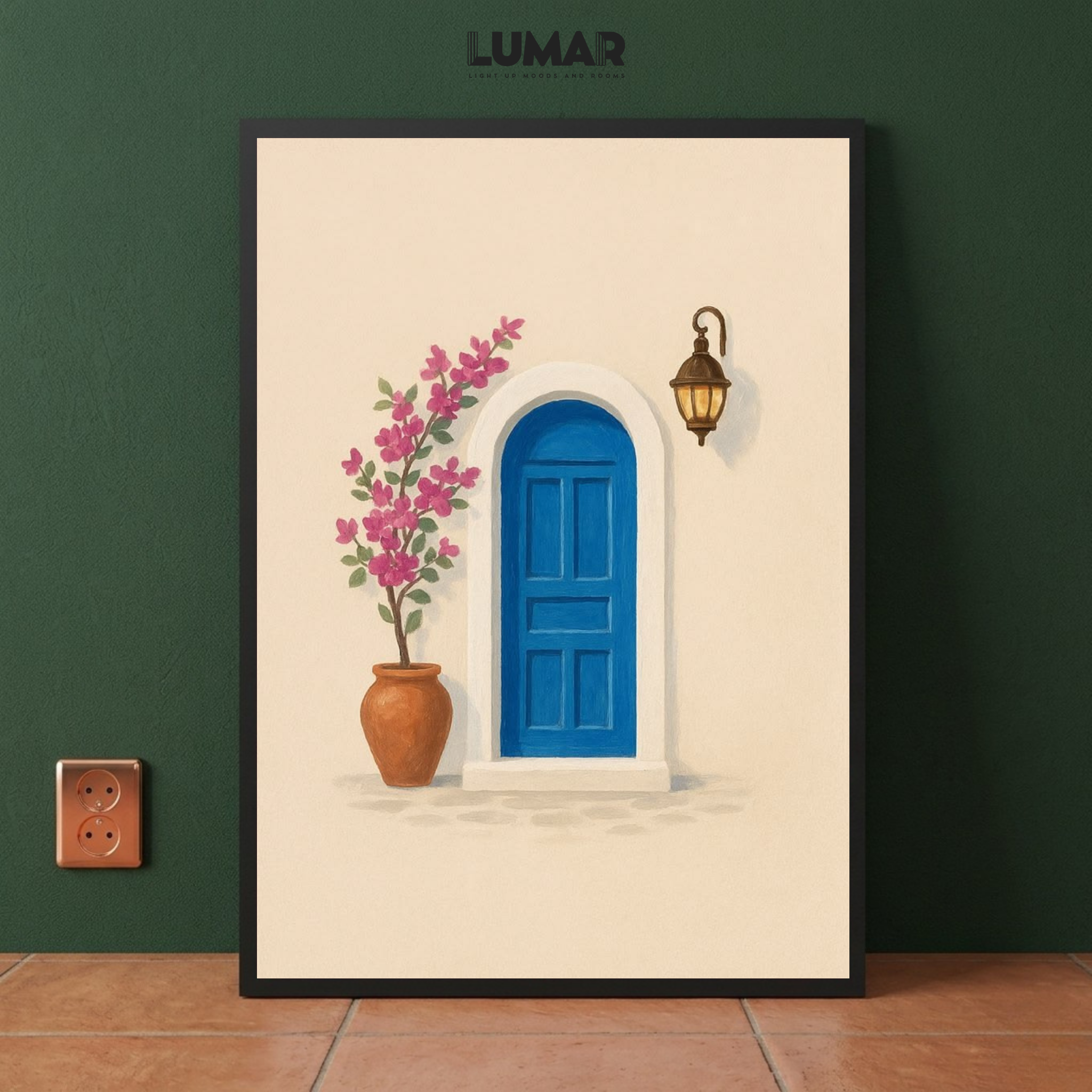 Greek Doorway Wall Art