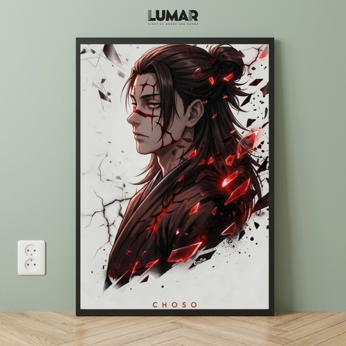 jujutsu kaisen wall art