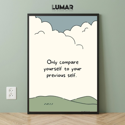 motivational wall frame