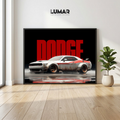 muscle car wall art