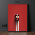 minimalist formula 1 art