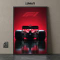 formula 1 canvas print