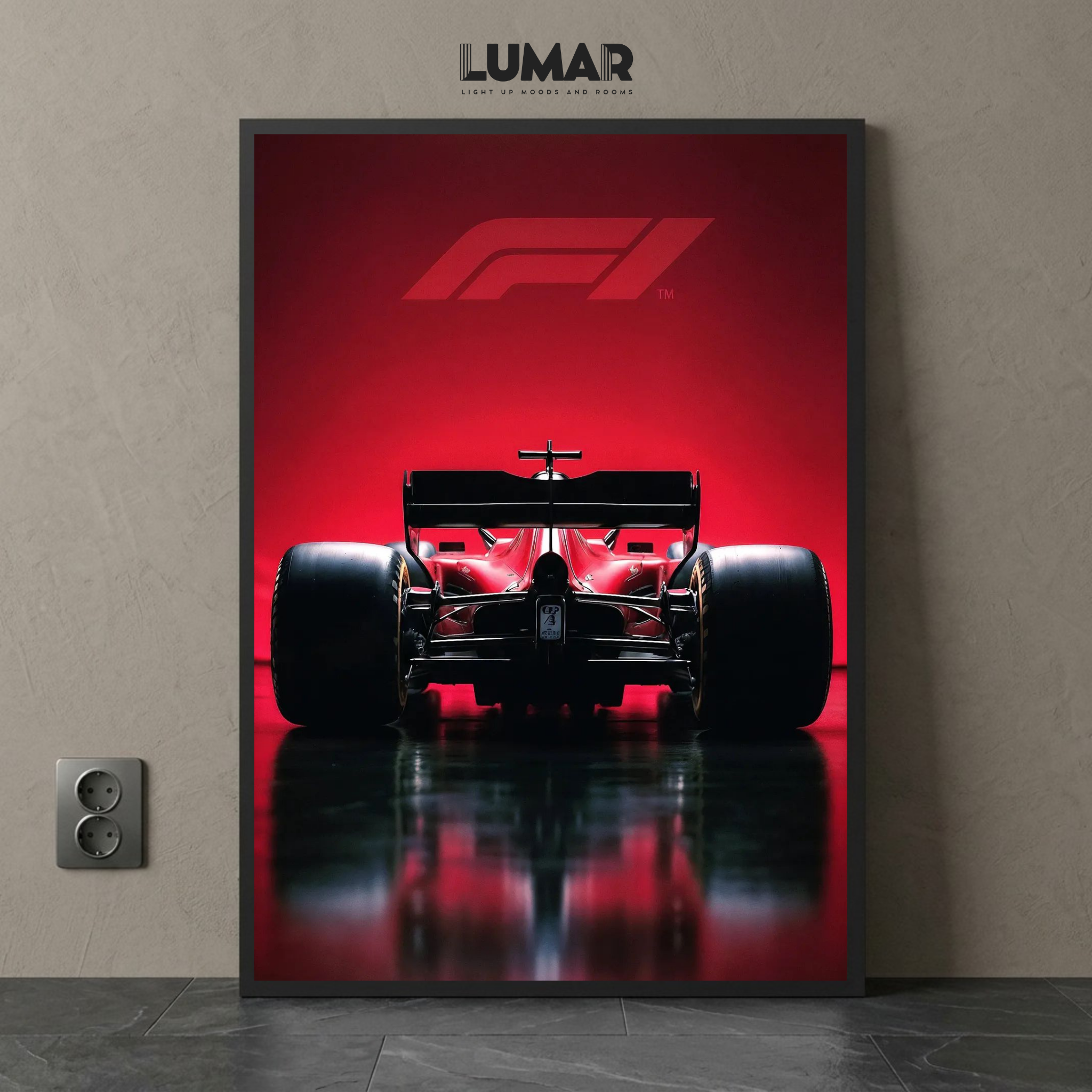formula 1 canvas print