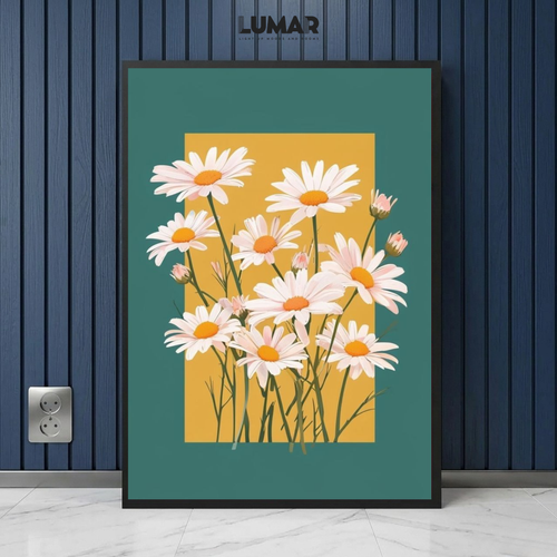 daisy art print
