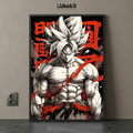 goku canvas wall art