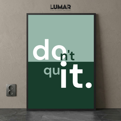 motivational wall frame