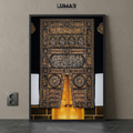Kaaba Kiswah wall art