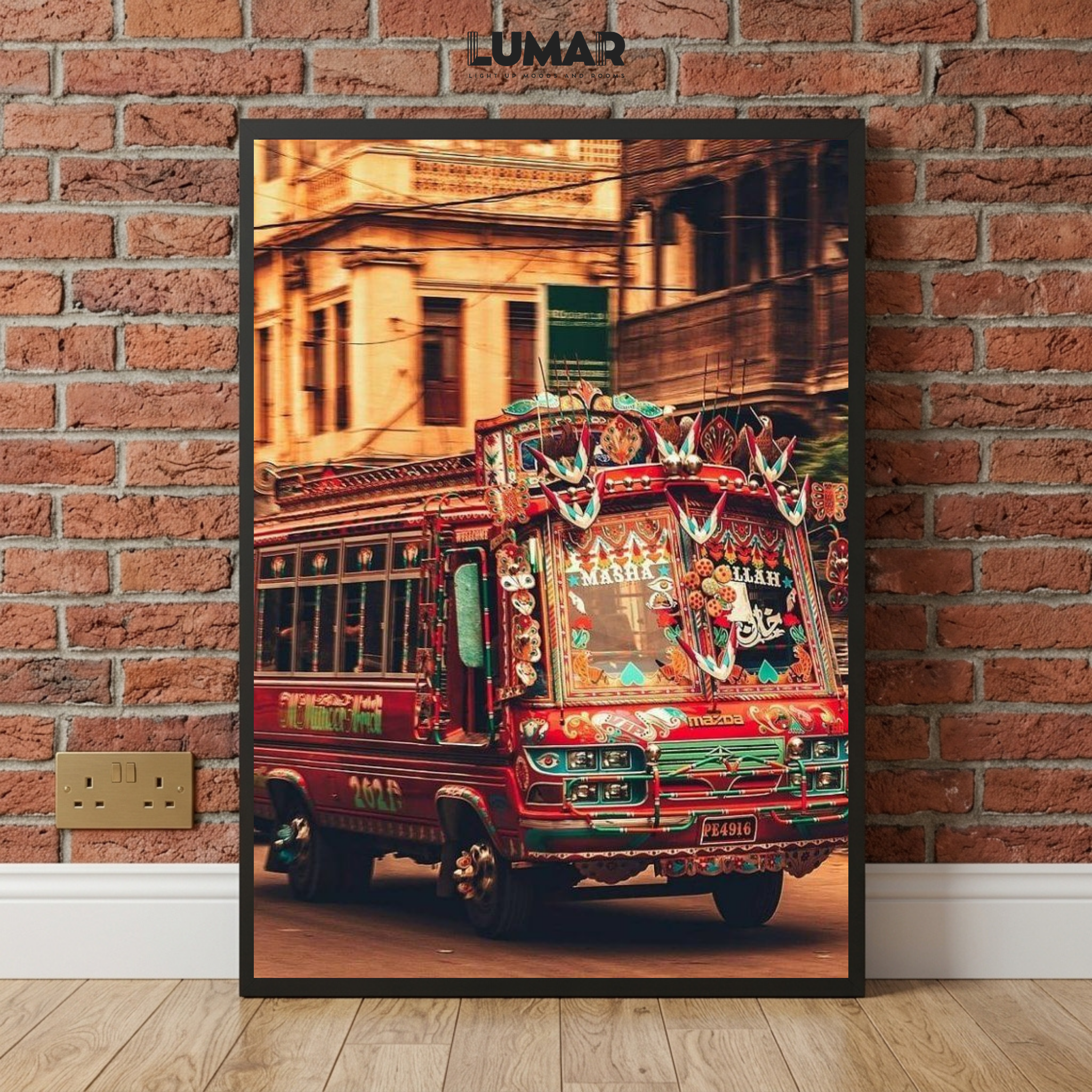 pakistani truck art wall decor