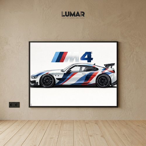 bmw canvas wall art