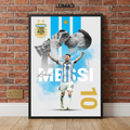 Lionel Messi wall art