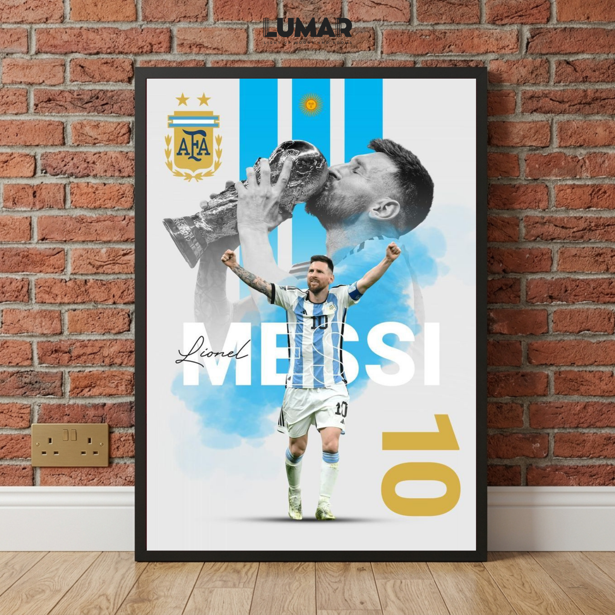 Lionel Messi wall art