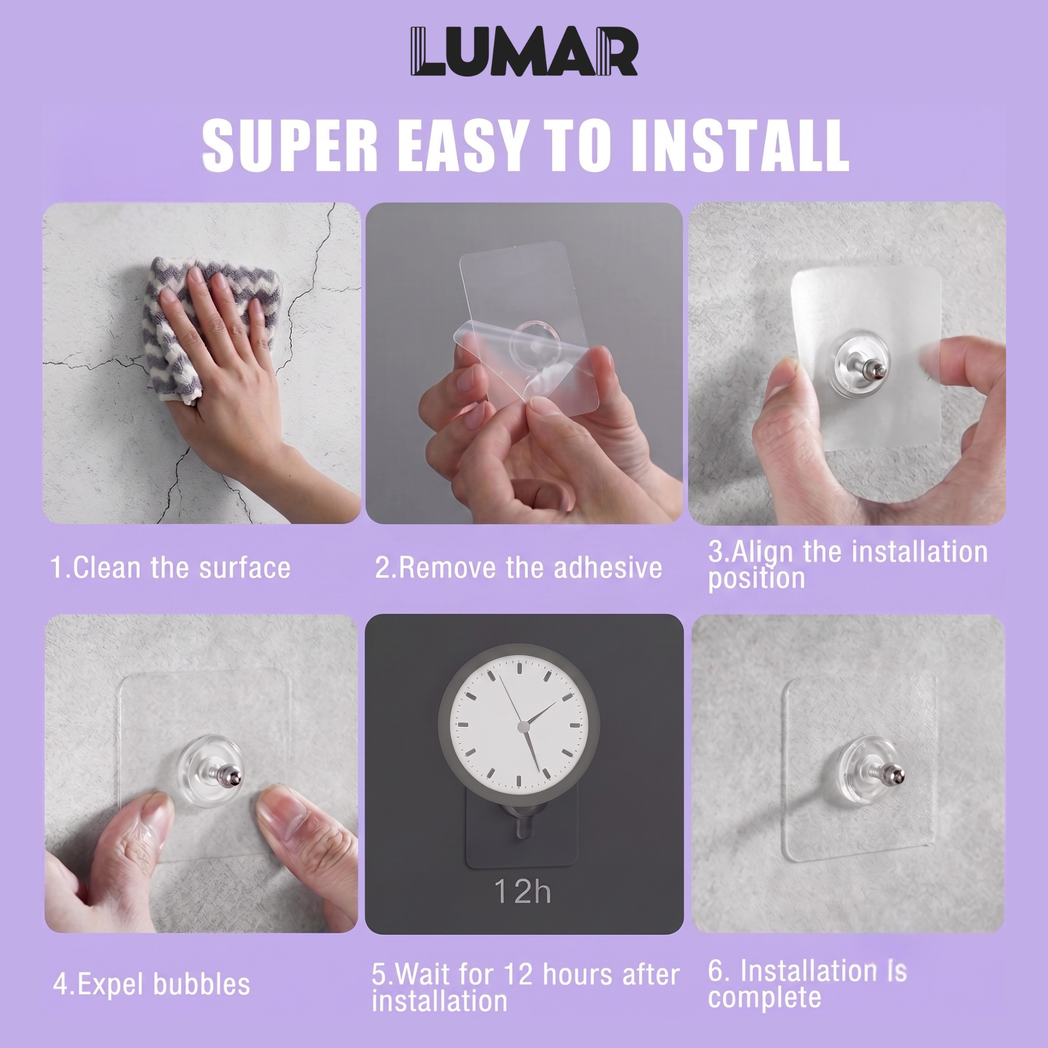 Step-by-step guide on how to install a punch free screw with images and text.