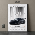 porsche canvas wall art