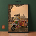 pakistani rickshaw truck art