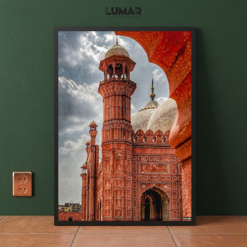 badshahi mosque wall art