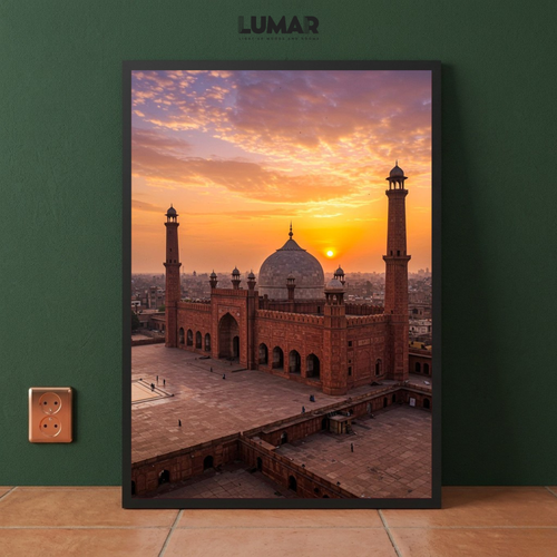 badshahi mosque wall art