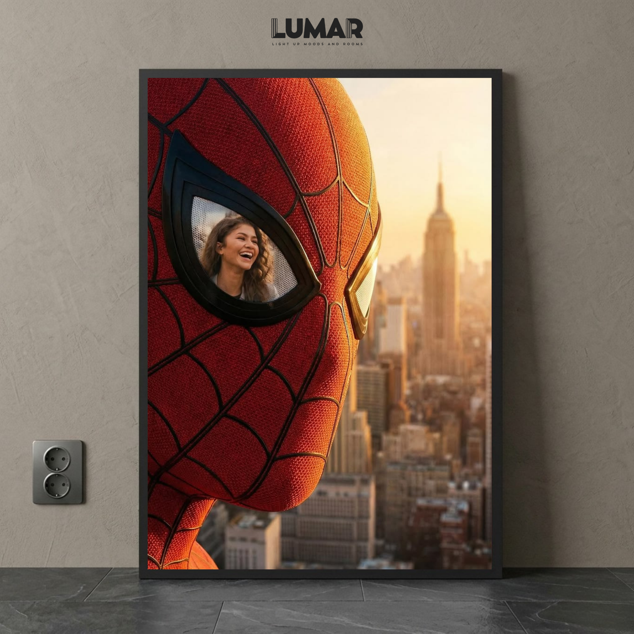 Spider-Man MJ reflection poster